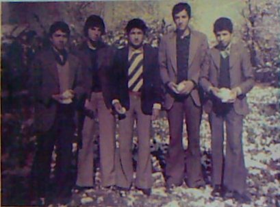 Başlamışa Kar Yağdı, Fotoğraftakiler Ö Remzi İREN Mehmet ALPARSLAN Sinan ÇOŞKUN Yusuf ÇOT Hamdi GEÇER